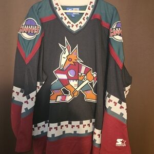 STARTER Multicolor Arizona Coyotes Jersey